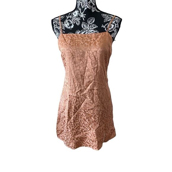 Urban Outfitters Leopard Print Cocktail Mini Dress Party Sexy - Picture 2 of 11